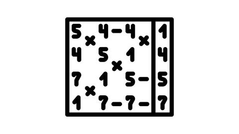 Radix sort algorithm line icon animation Stock Footage 326758043