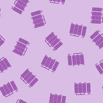 Radix sort algorithm line seamless pattern Illustrazione stock