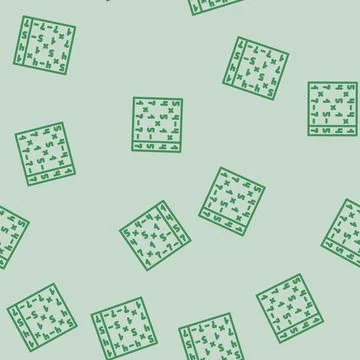 Radix sort algorithm line vector seamless pattern Stock Illustration