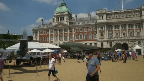RAF 100 Horse Guards 3 Video stock 91897596