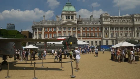 RAF 100 Horse Guards 4 Video stock 91897587