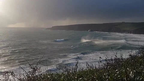 RAF Helicopter Coast Stock Footage 162181443