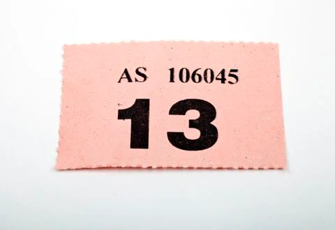A Raffle Ticket Stock Photos