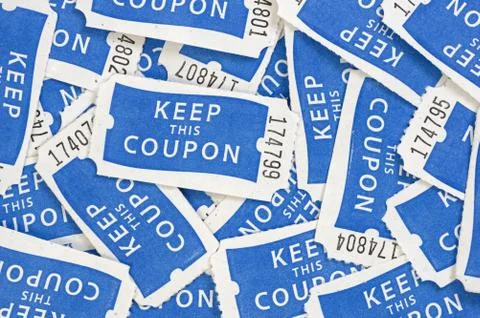 Raffle tickets background Stock Photos