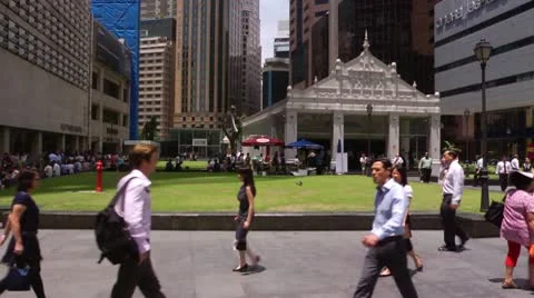 Raffles Place 動画素材 9651601