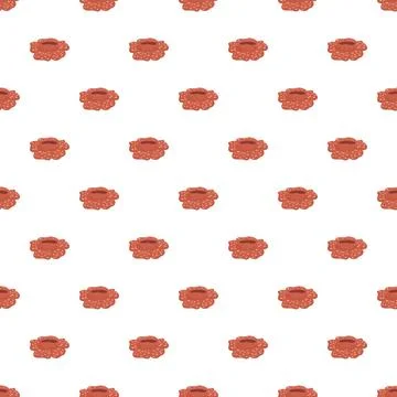 Rafflesia flower bud pattern seamless background 스톡 일러스트