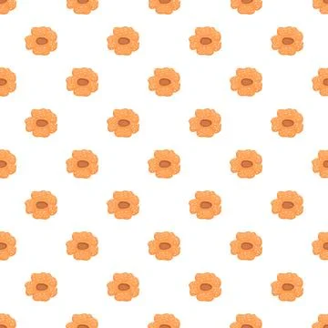 Rafflesia flower pattern repeating tropical plant motif 스톡 일러스트