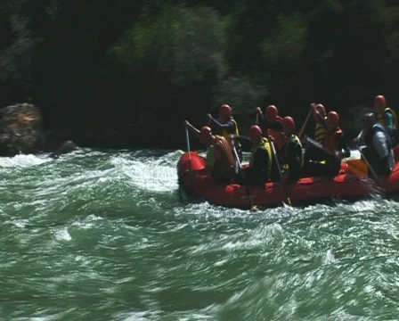 Rafting 10 P Stock Footage 514286
