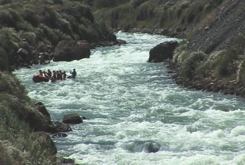 Rafting 3  Stock Footage 361885