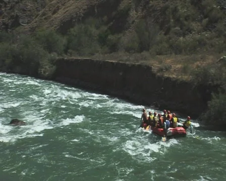Rafting 7 P Stock Footage 514346