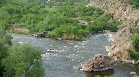 Rafting boat Stock-Footage 28393249