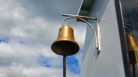 Rafting down the river on a motor ship Stock Footage 252744128