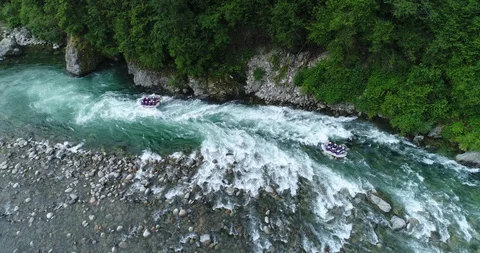 Rafting Stock Footage 91142781