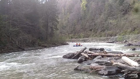 Rafting Stock Footage 100651895