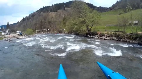 Rafting Stock Footage 100652128