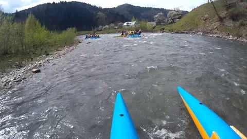 Rafting Stock Footage 101058588