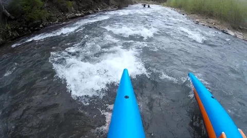 Rafting Stock Footage 101058623