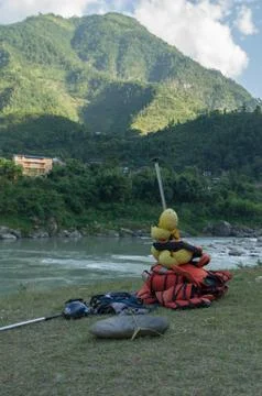 Rafting gear Stock Photos
