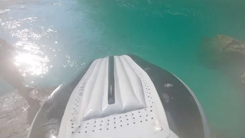 Rafting POV on the river Stock Footage 170928700