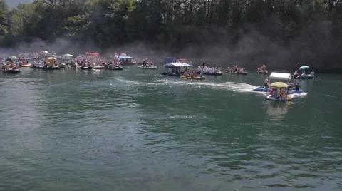 Rafting on river Drina Vidéo 46686506