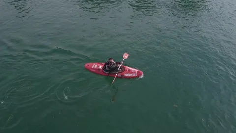 Rafting on river Una Stock Footage 147609119