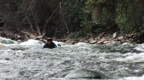 Rafting in Snowmass 2 스톡 동영상 379571