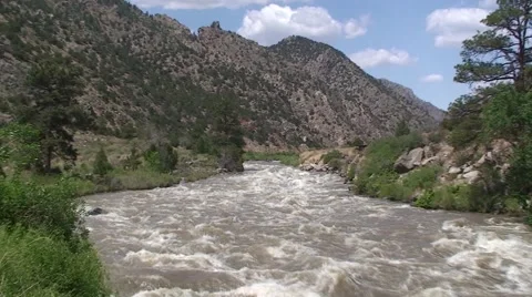 Rafting on whitewater Vídeo Stock 54602201