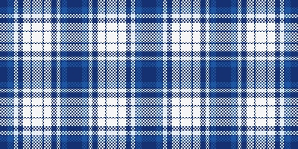 Rag check plaid textile, elegance vector texture seamless. Knot tartan fabr.. Stock Illustration