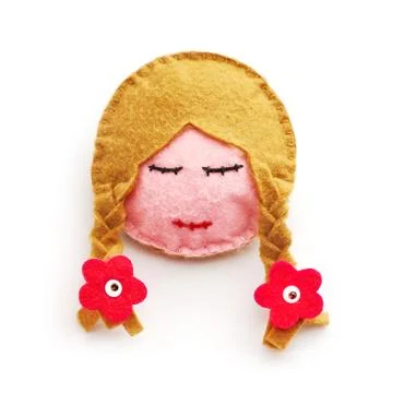 Rag doll head Stock Photos