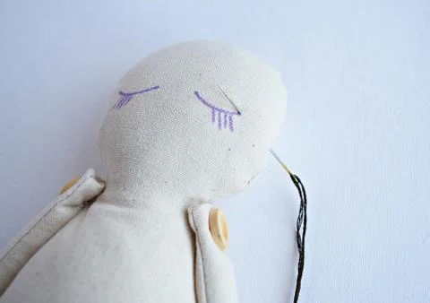Rag doll tutorial Stock Photos