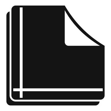 Rag handkerchief icon simple vector. Napkin tissue Stock Illustration