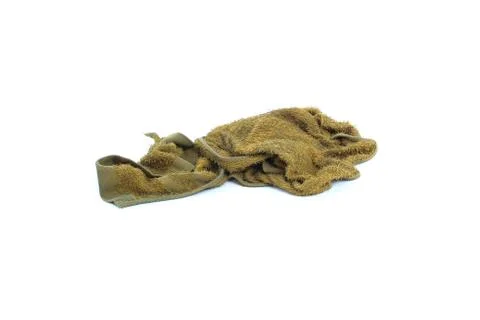 Rag on isolated white background Stock Photos