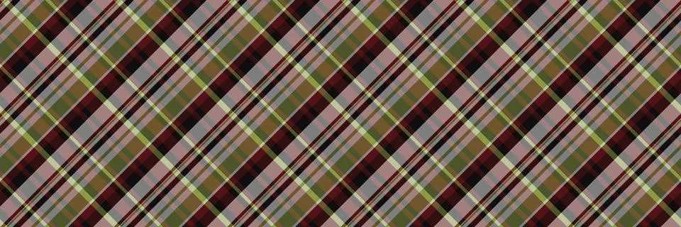 Rag plaid pattern texture, paisley tartan background seamless. Path vector .. Illustrazione stock