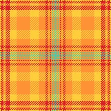 Rag textile pattern plaid, place seamless texture vector. Regular tartan ch.. Stockillustratie