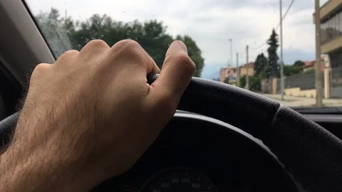 Ragazzo guida Video stock 78002604