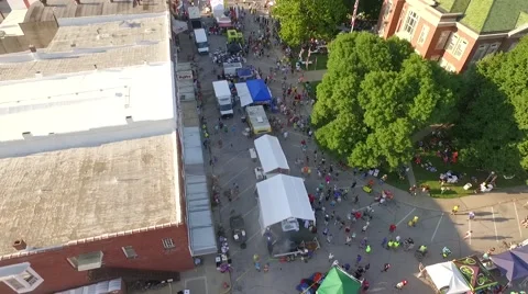 Ragbrai Aerial View Video stock 65561643