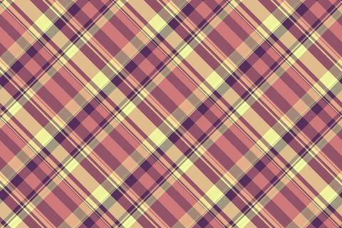 Ragged background vector pattern, messy tartan fabric check. Top textile te.. Stock Illustration