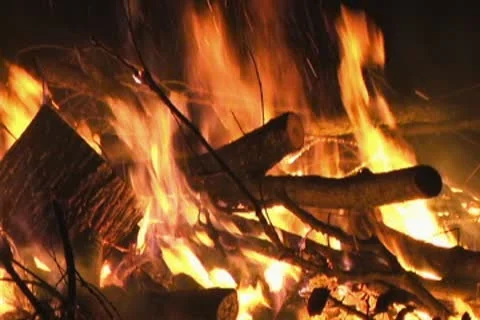 Raging Bonfire 02 Video stock 8838416