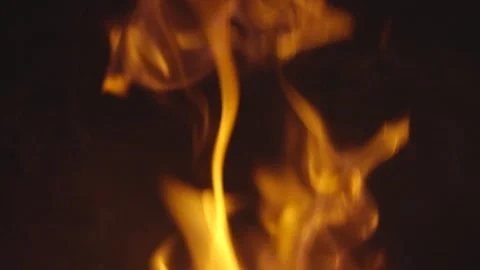Raging fire Stock Footage 247055415