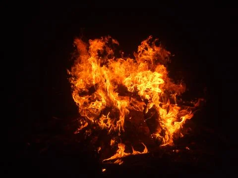 Raging Fire Stock Photos