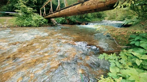 Raging mountain river Video stock 95173174