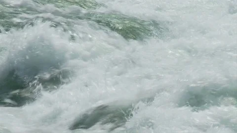 Raging niagara falls water stream Stock Footage 74093958