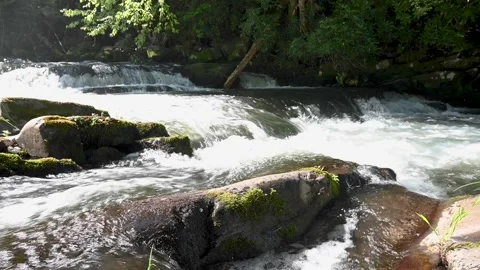 Raging River 2 Stock Footage 137867823