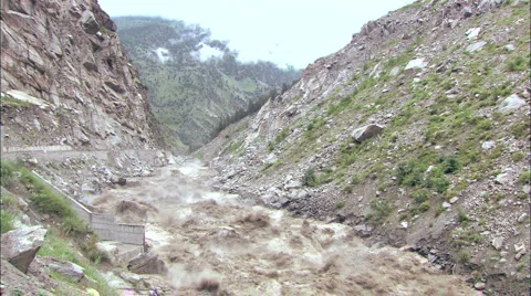 Raging river Stock Footage