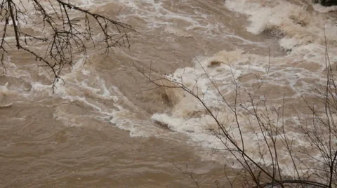 Raging River HD4966 Stock Footage 5163251