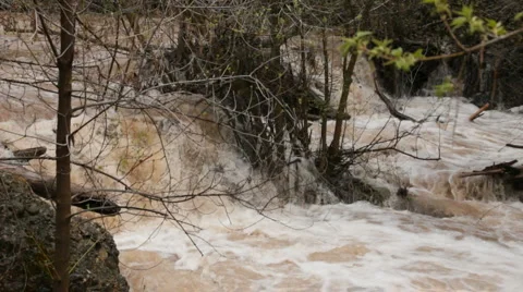 Raging River HD4970 Stock Footage 5163301