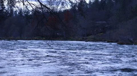 Raging River 스톡 사진