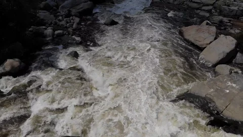 Raging River Rapids - Kern River Stock Footage 109249893