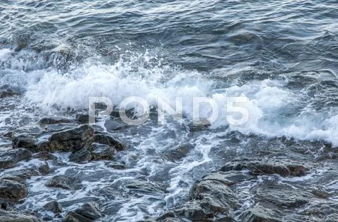 Raging sea Stock Photos