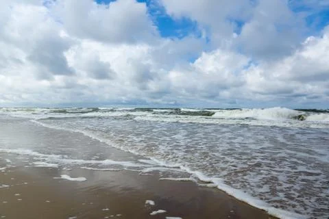Raging sea Stock Photos